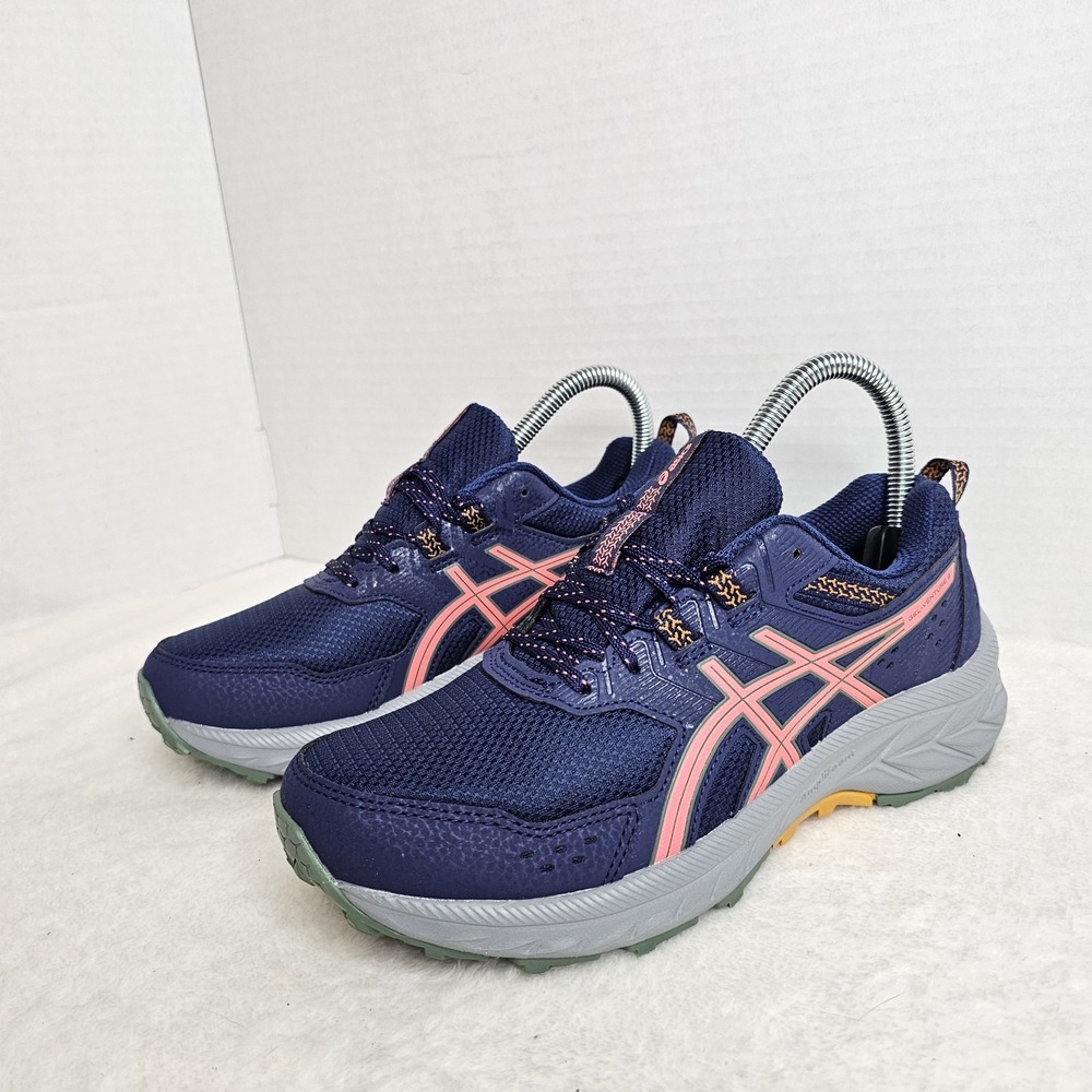 ASICS Gel Venture 9 Indigo Blue/Papaya Women's Size 6 Walking Running Shoes